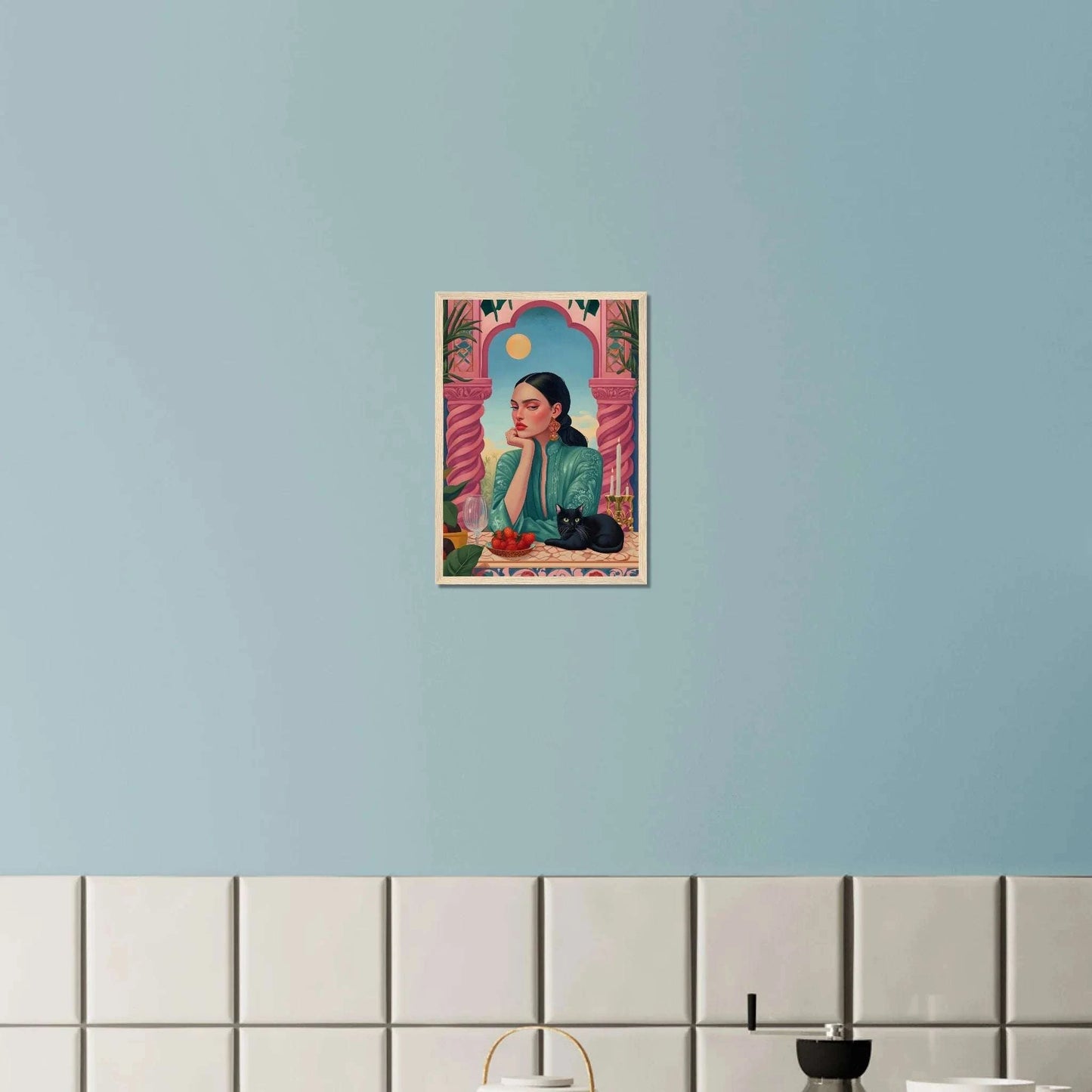 Femme orientale - Mystère et Évasion Méditerranéenne