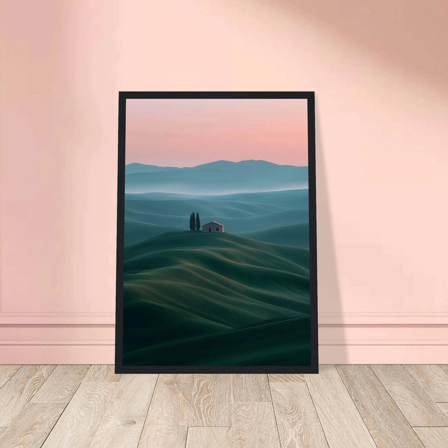 Paysage Toscane - Illustration de Sérénité et d'Évasion