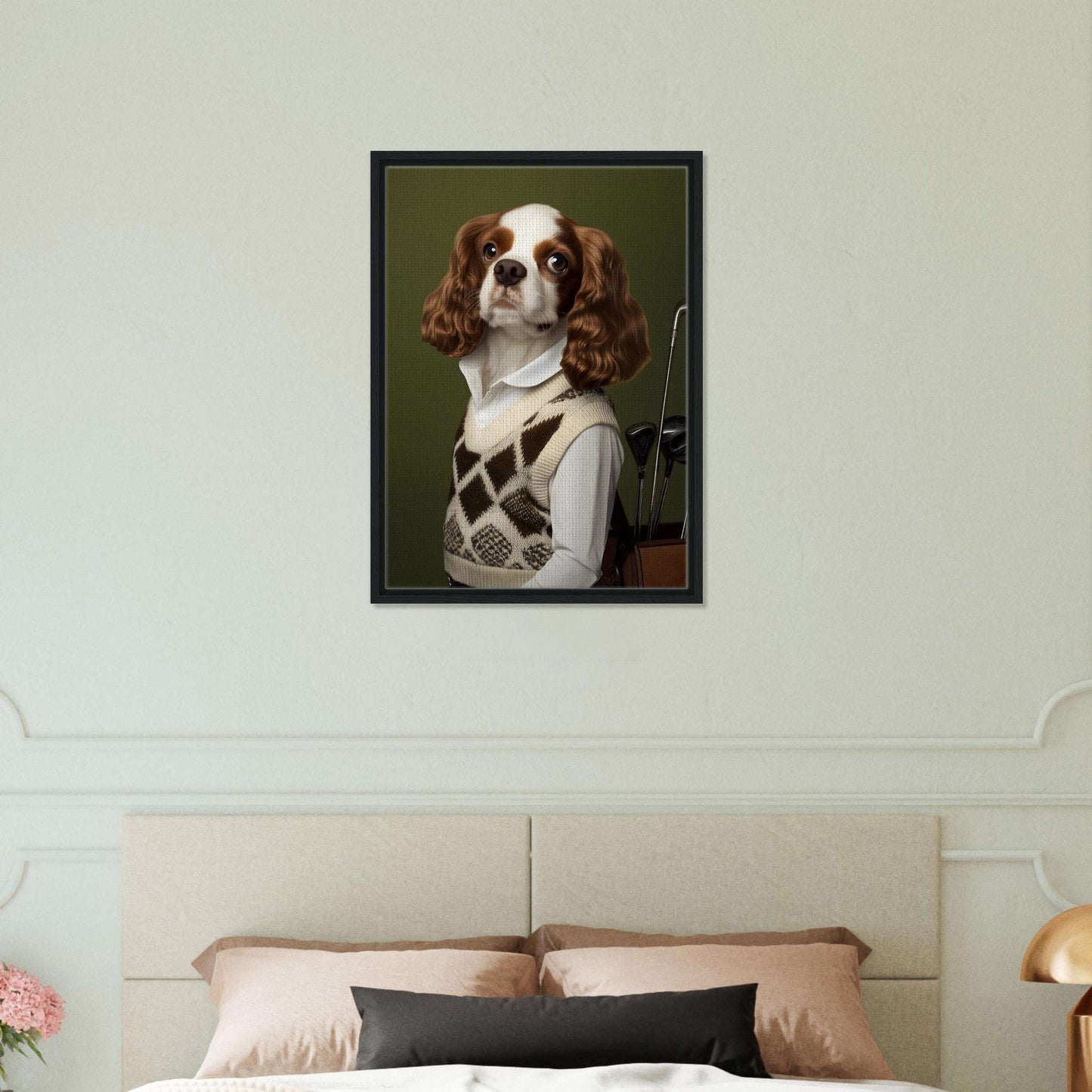 Tableau Chien élégant pour décorer votre intérieur