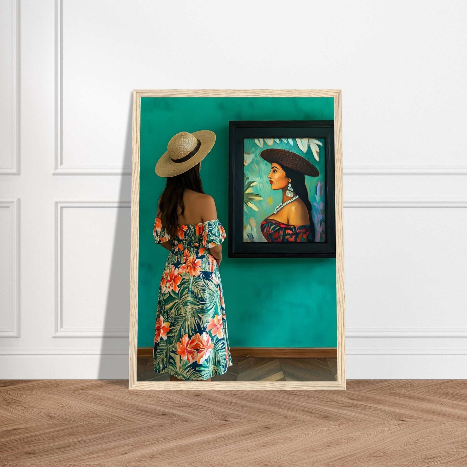 Tableau tropical - L'art et la vie en harmonie