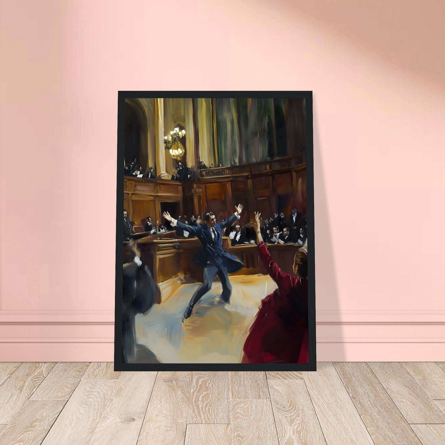 Peinture Tango - La Loi du Tango en Politique Artistique