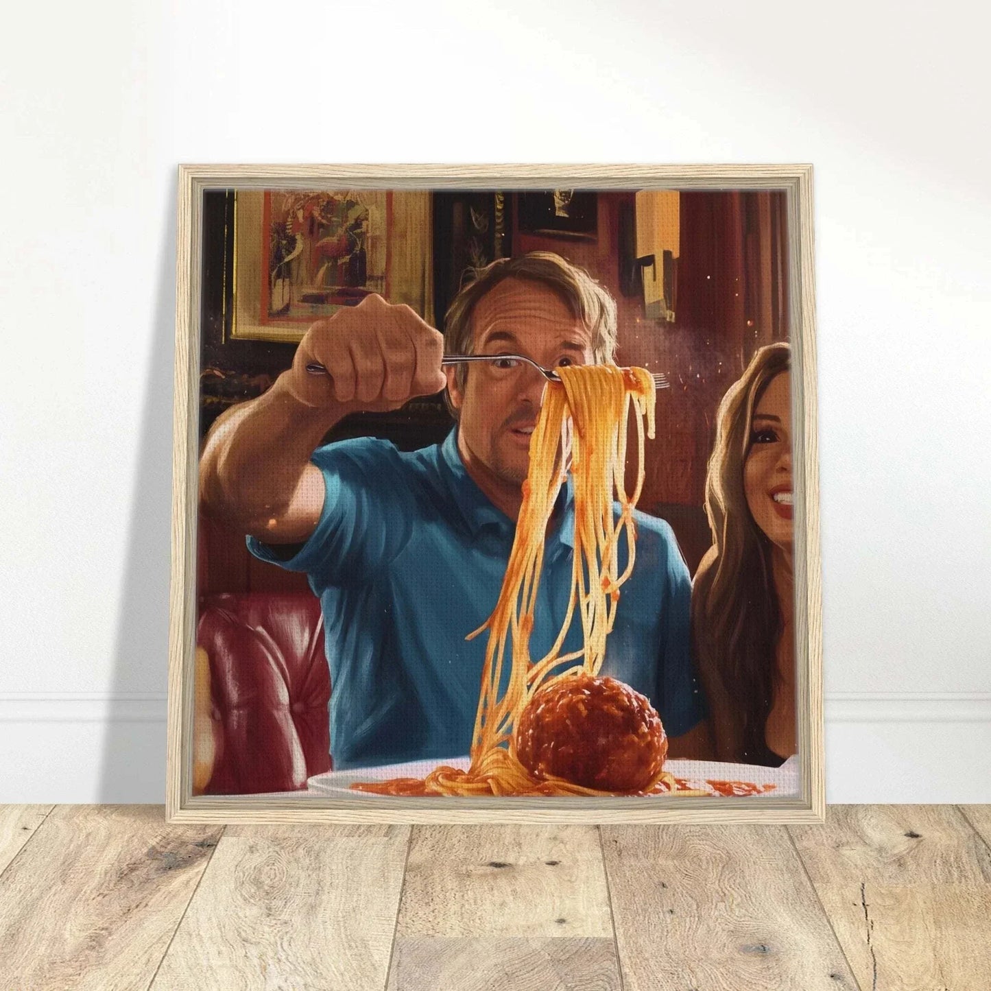 Illustration nourriture - Mission Spaghetti Impossible décoratif