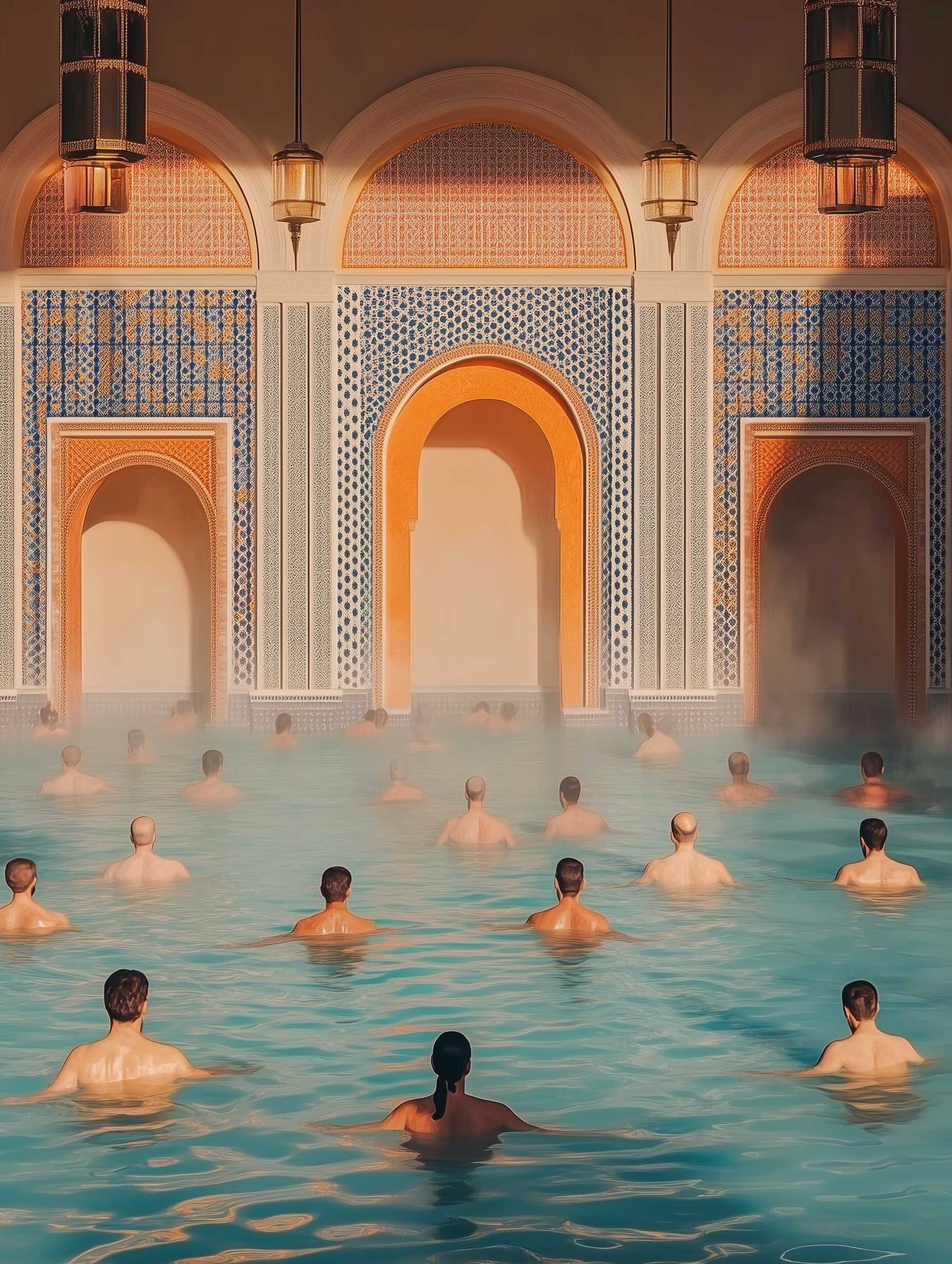 Bain thermal - Brume d’Orient pour une ambiance mystique