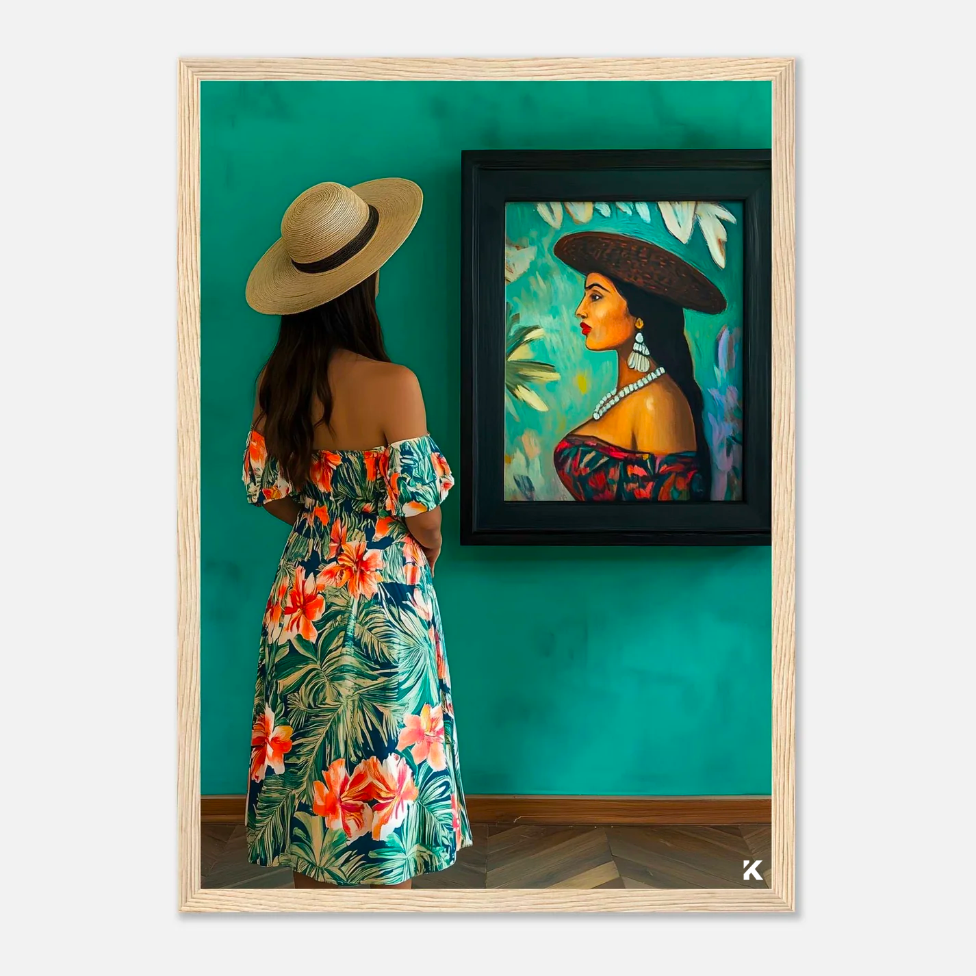 Tableau tropical - L'art et la vie en harmonie