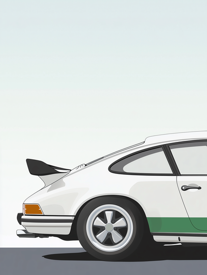 Tableau Porsche - Élégance Retro pour votre déco