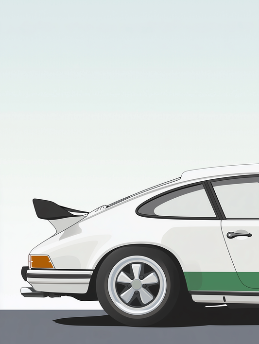 Tableau Porsche - Élégance Retro pour votre déco