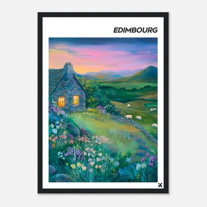 Affiche Écosse - Highlands et Lumières, Paysages Écossais