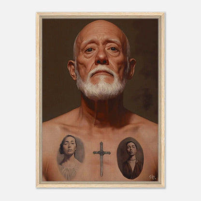 Tableau tatouage - Un regard profond sur le passé