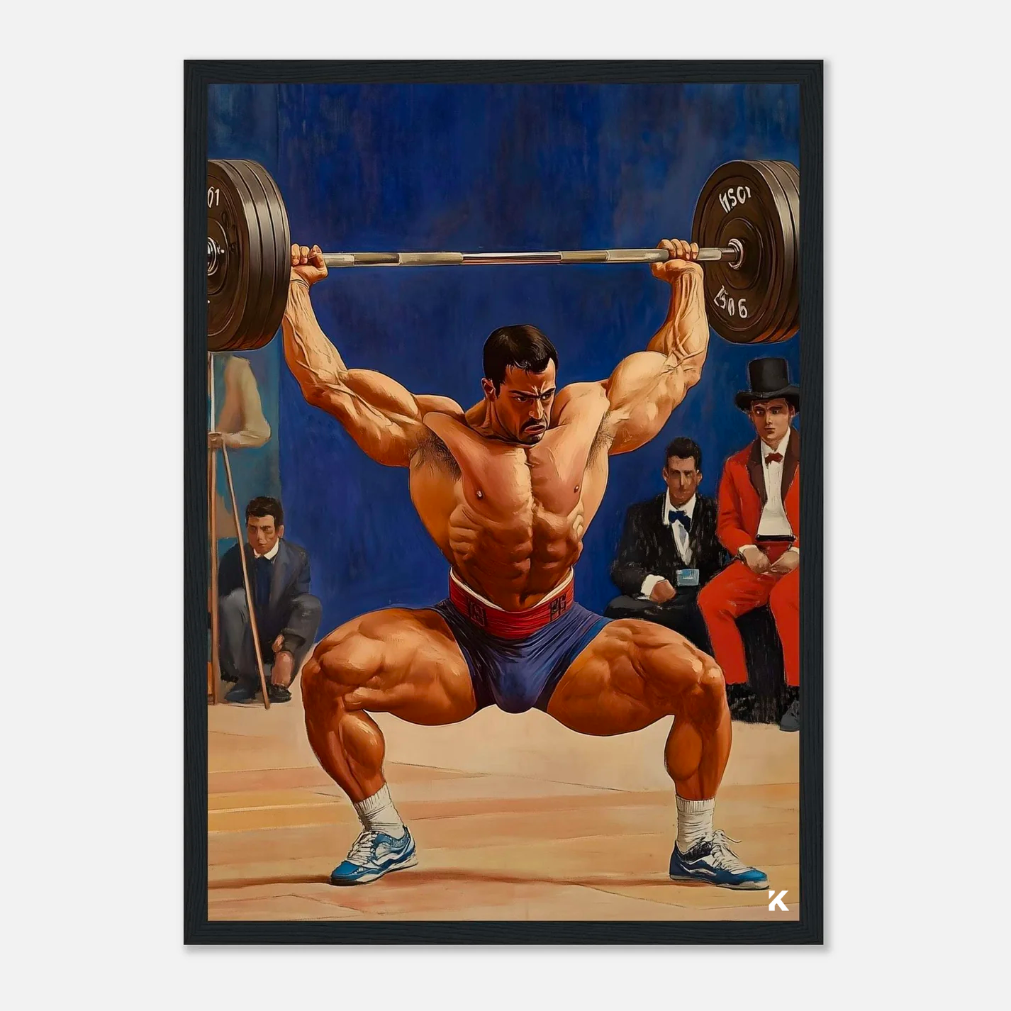 Tableau musculation - Inspiration et Puissance chez vous