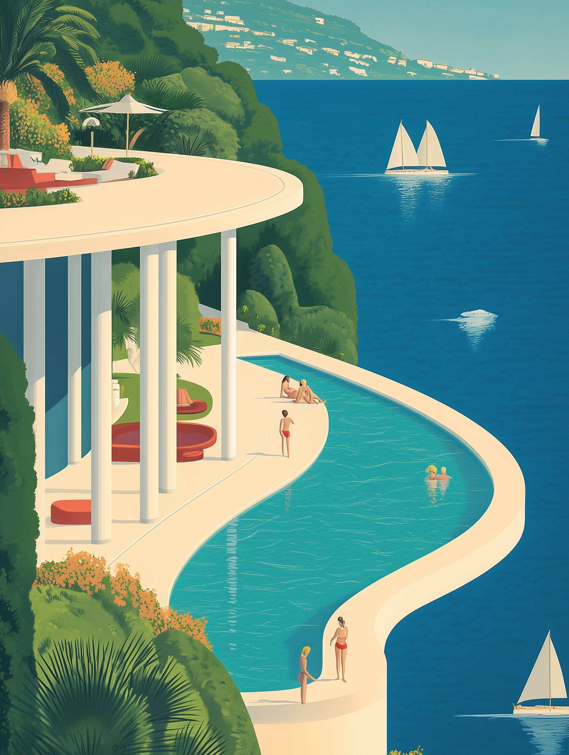 Illustration Côte d'Azur