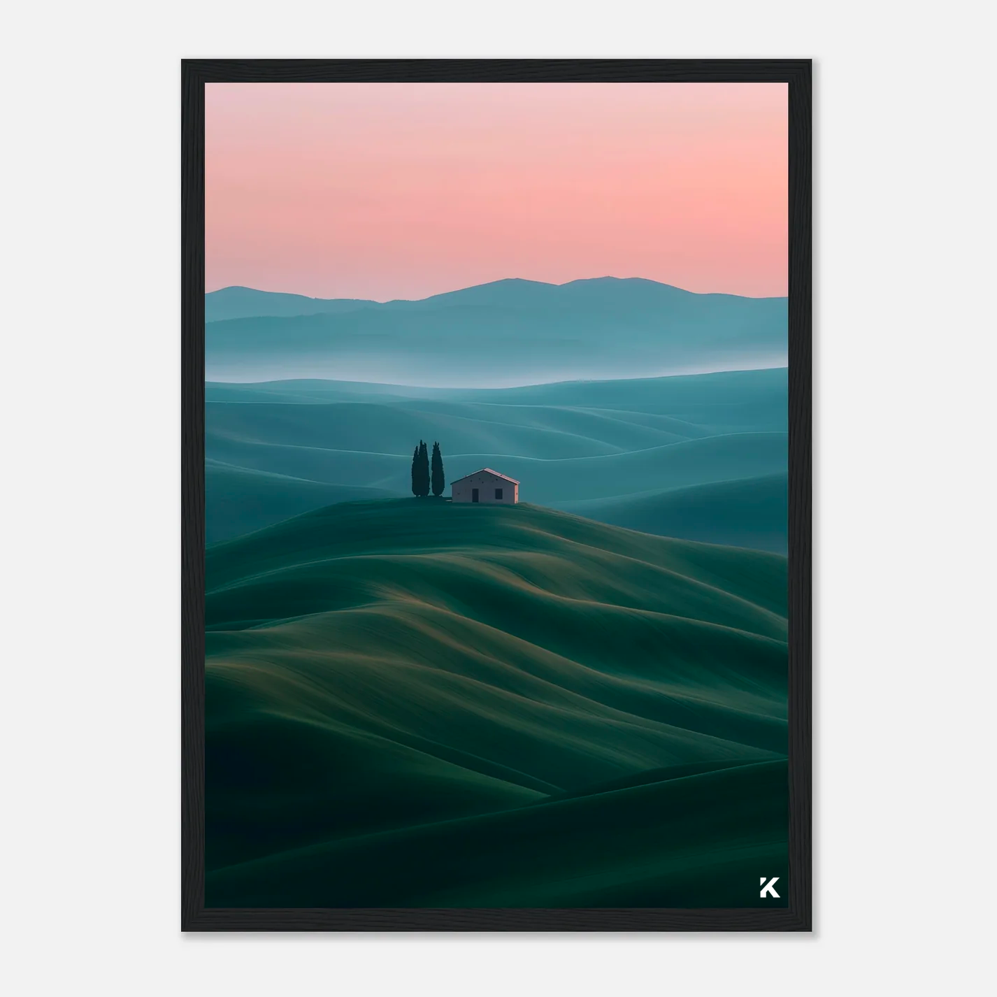 Paysage Toscane - Illustration de Sérénité et d'Évasion