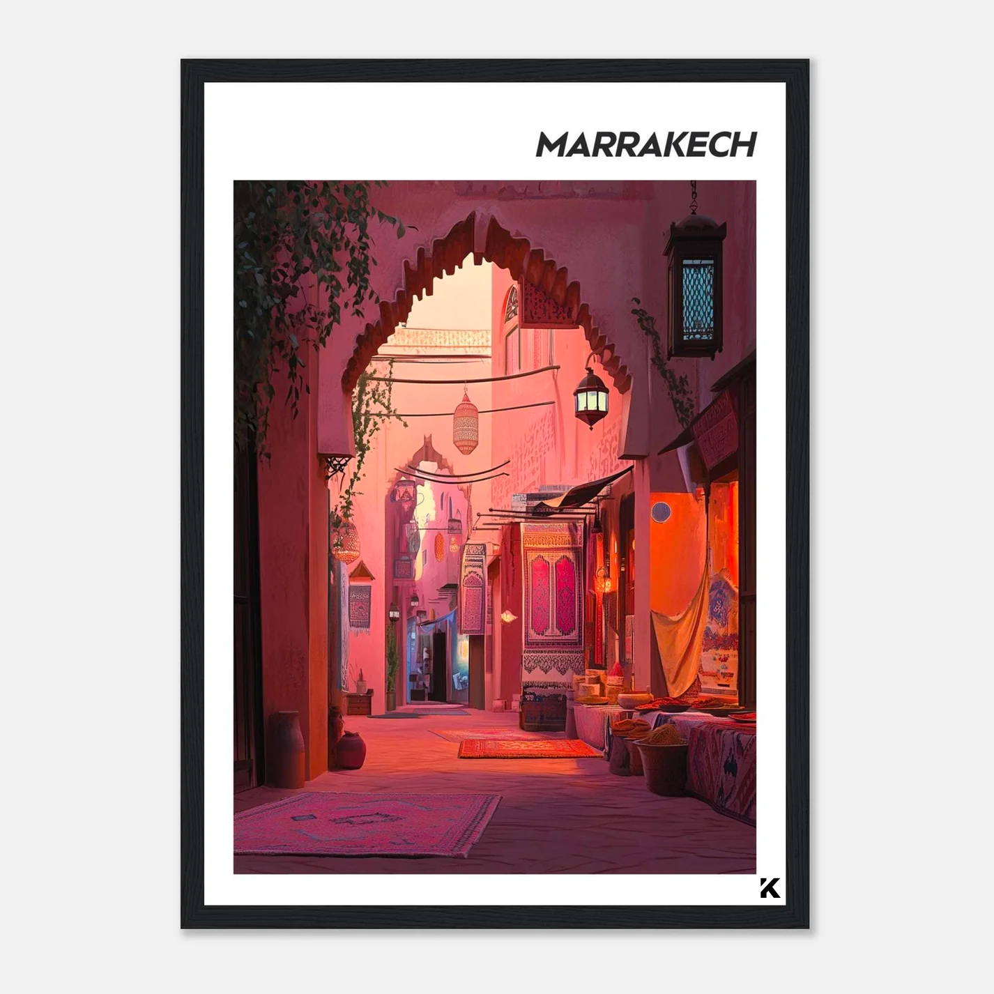 Affiche Marrakech – Évasion et exotisme dans votre maison