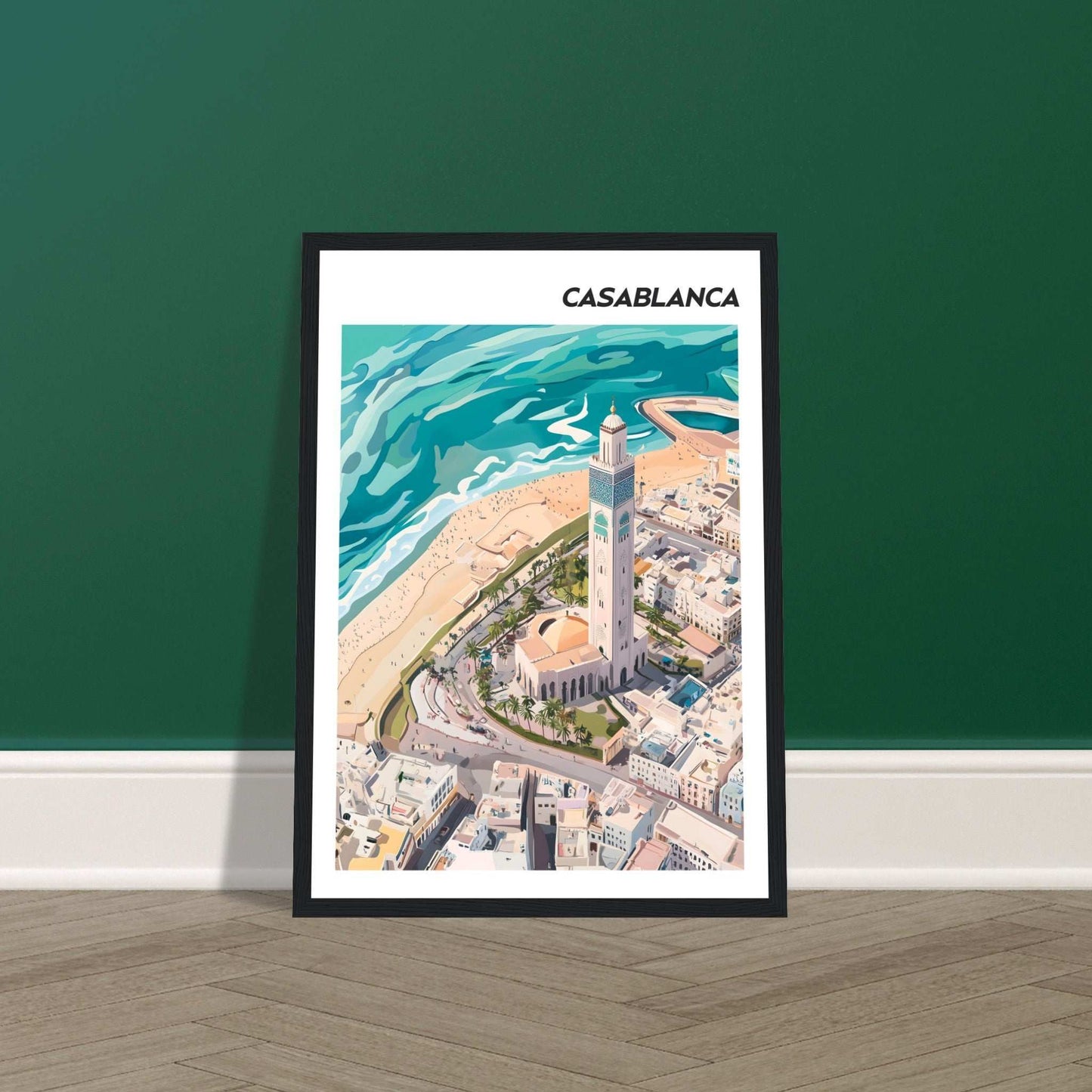 Affiche Casablanca - Évasion élégante et exotique