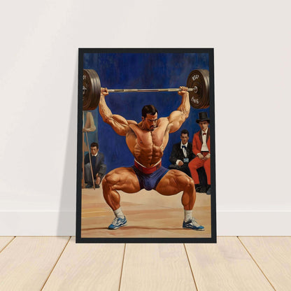 Tableau musculation - Inspiration et Puissance chez vous